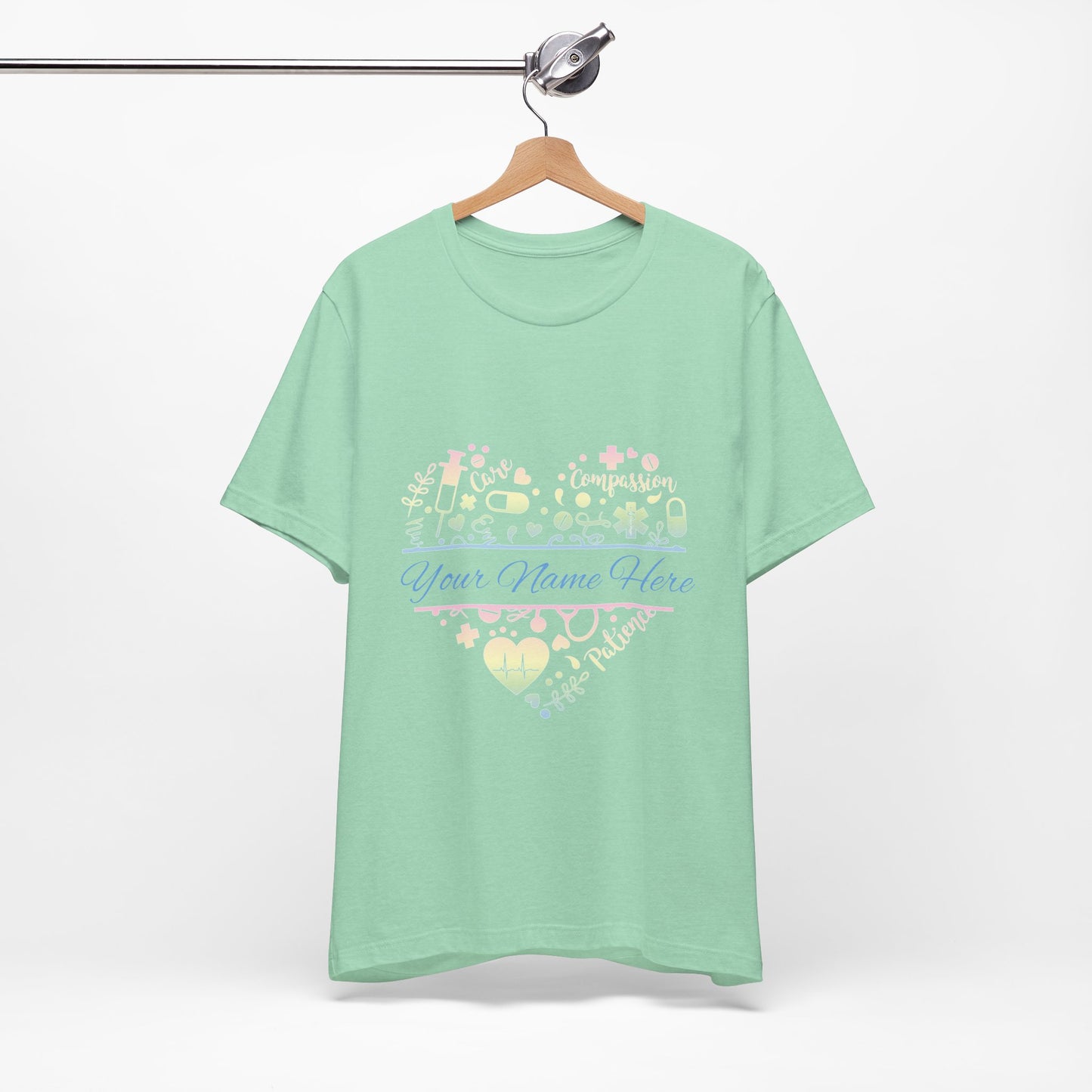Monogram Heart pastel