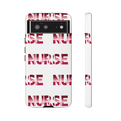 Google Pixel Tough Case - Nurse Pulse - White