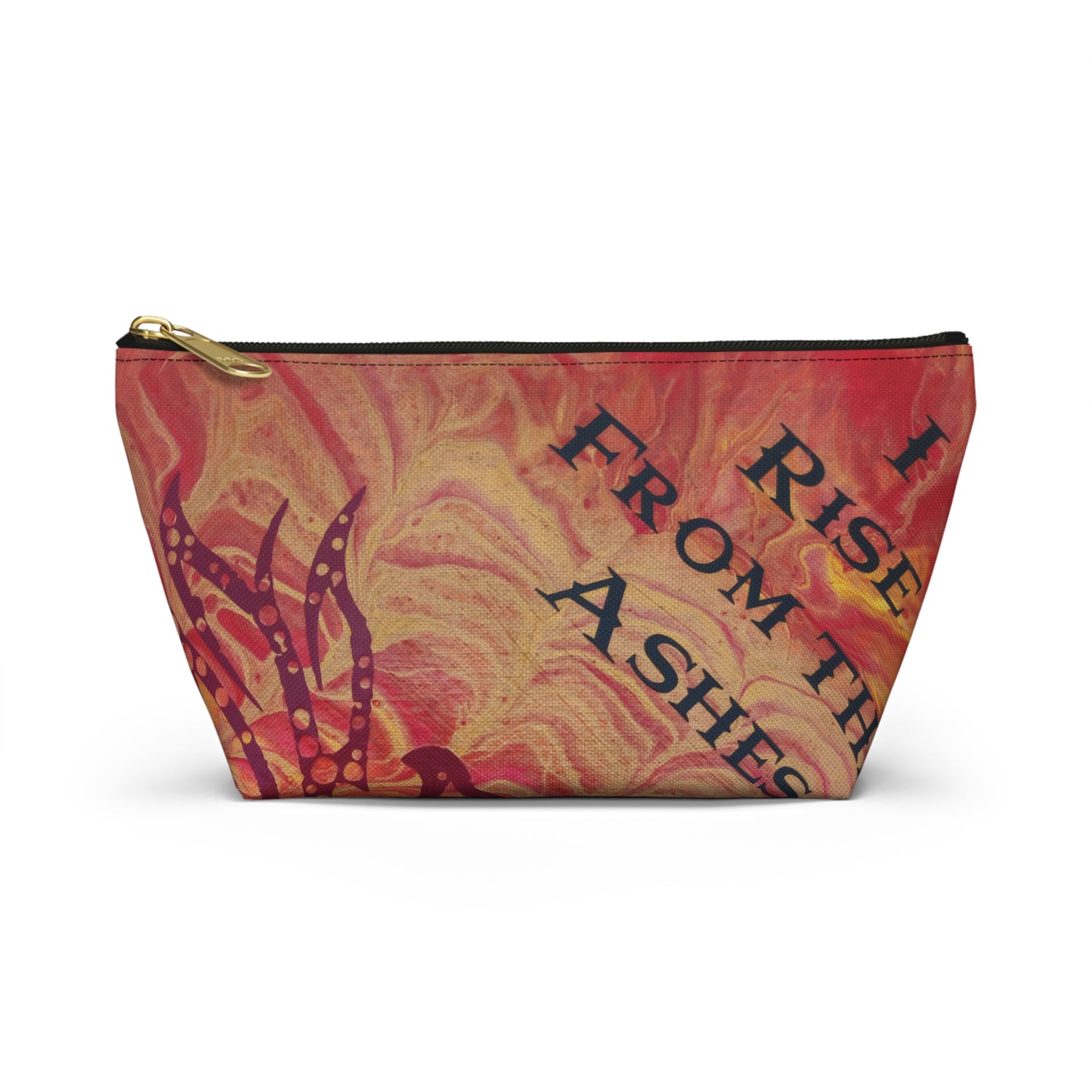 Accessory Pouch w T-bottom - I Rise From the Ashes