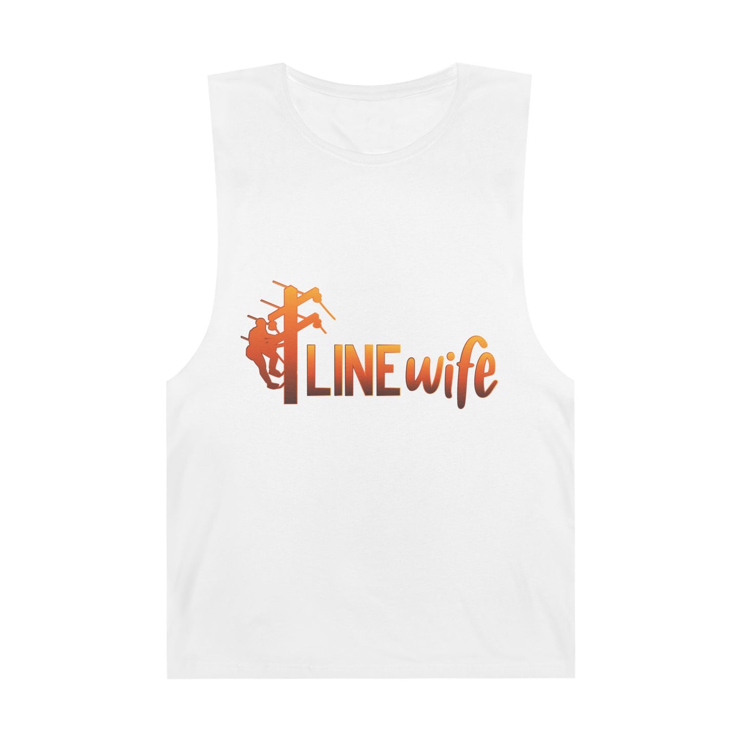 Lineman Tank - lineman-wife sky 24