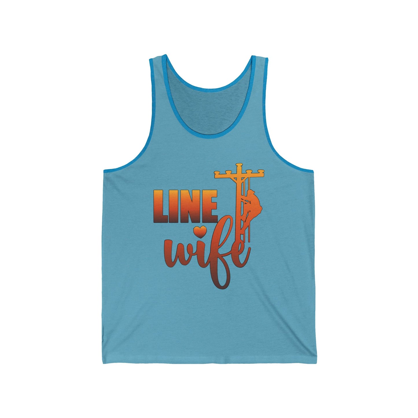Lineman Tank - Line Wife sky 24