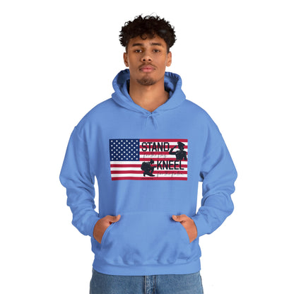 Gildan Stand for the Flag, Kneel for the Fallen Hoodie (Female)