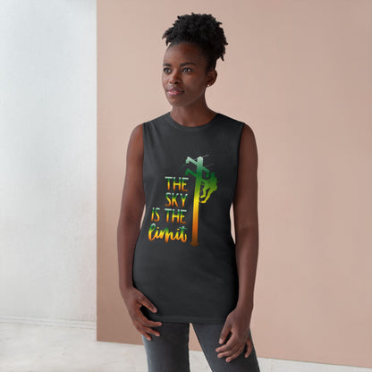 Lineman Tank - the-sky-is-the-limit-lineman gradient