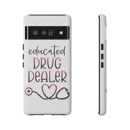 Google Pixel Tough Case - Educated Drug Dealer - White