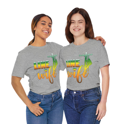 Lineman T-shirt - Line Wife gradient