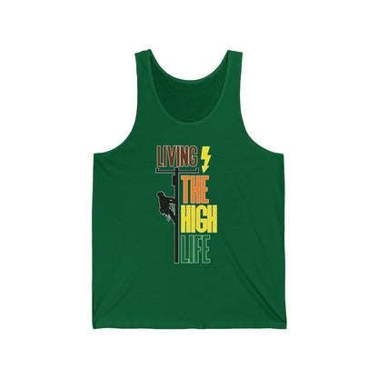 Lineman T-shirt - Living The High Life-color