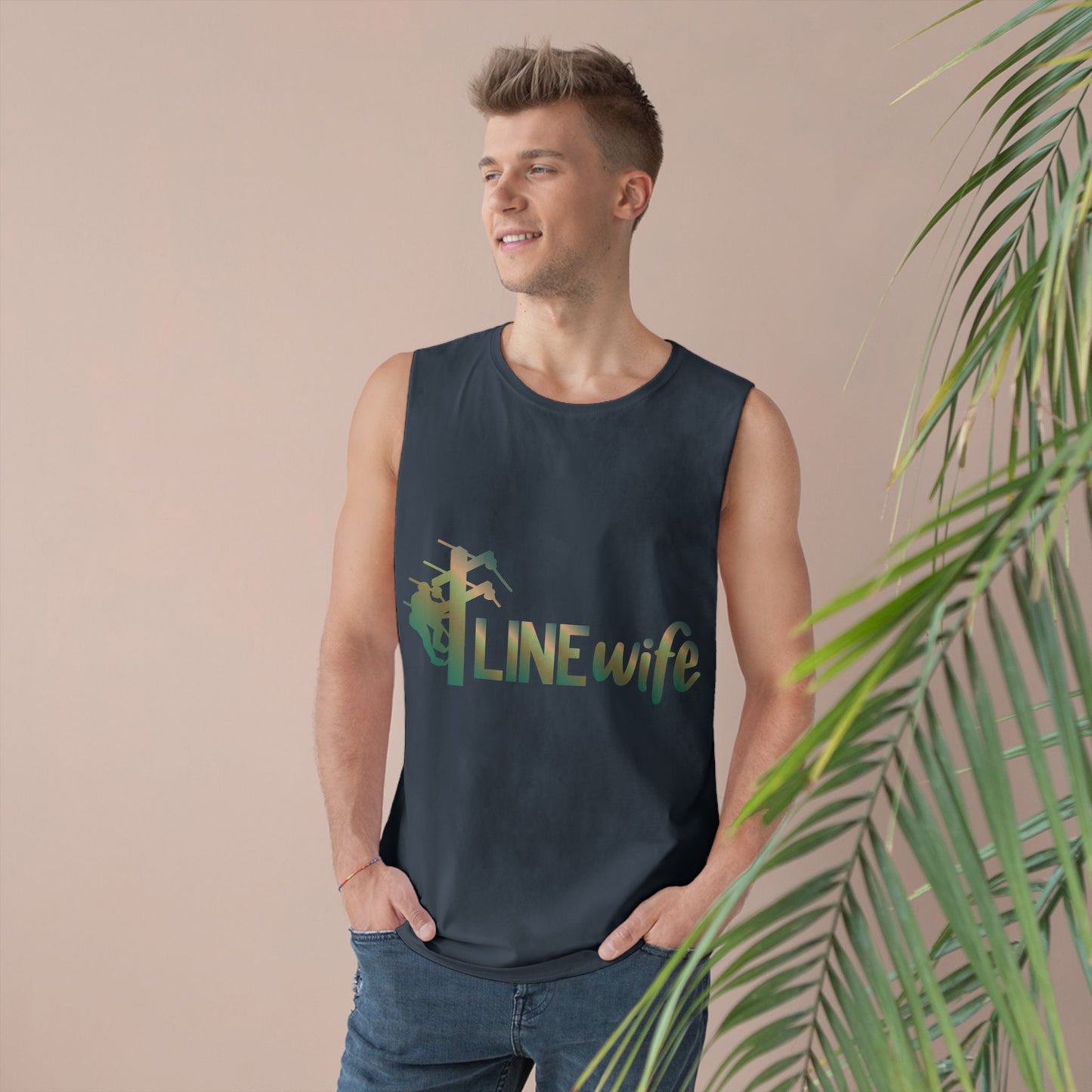 Lineman Tank - lineman-wife copper patina