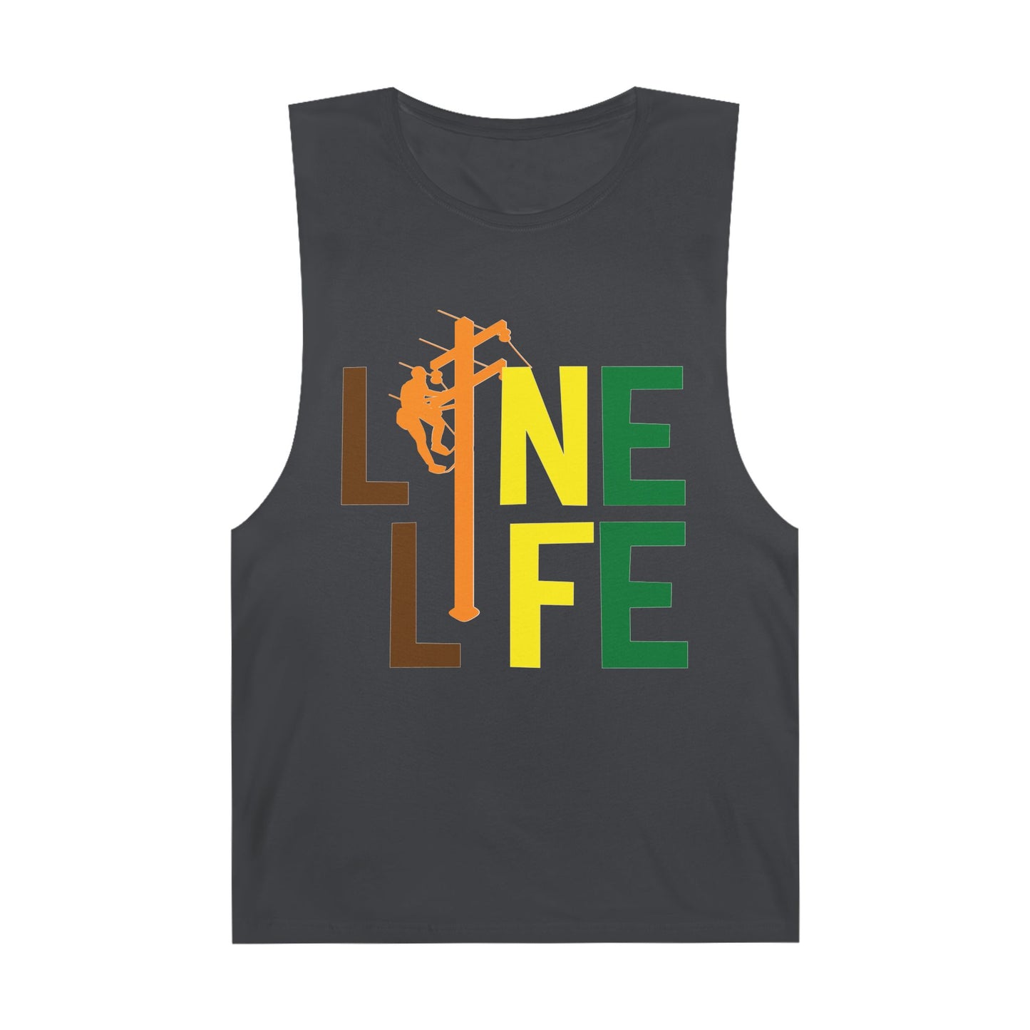Lineman Tank - lineman-life color