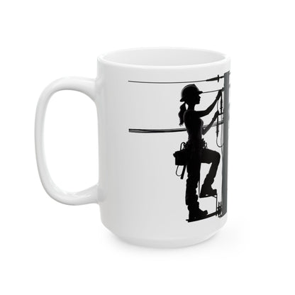 I'm a Power Ranger, What's your super power - female, (11oz, 15oz)