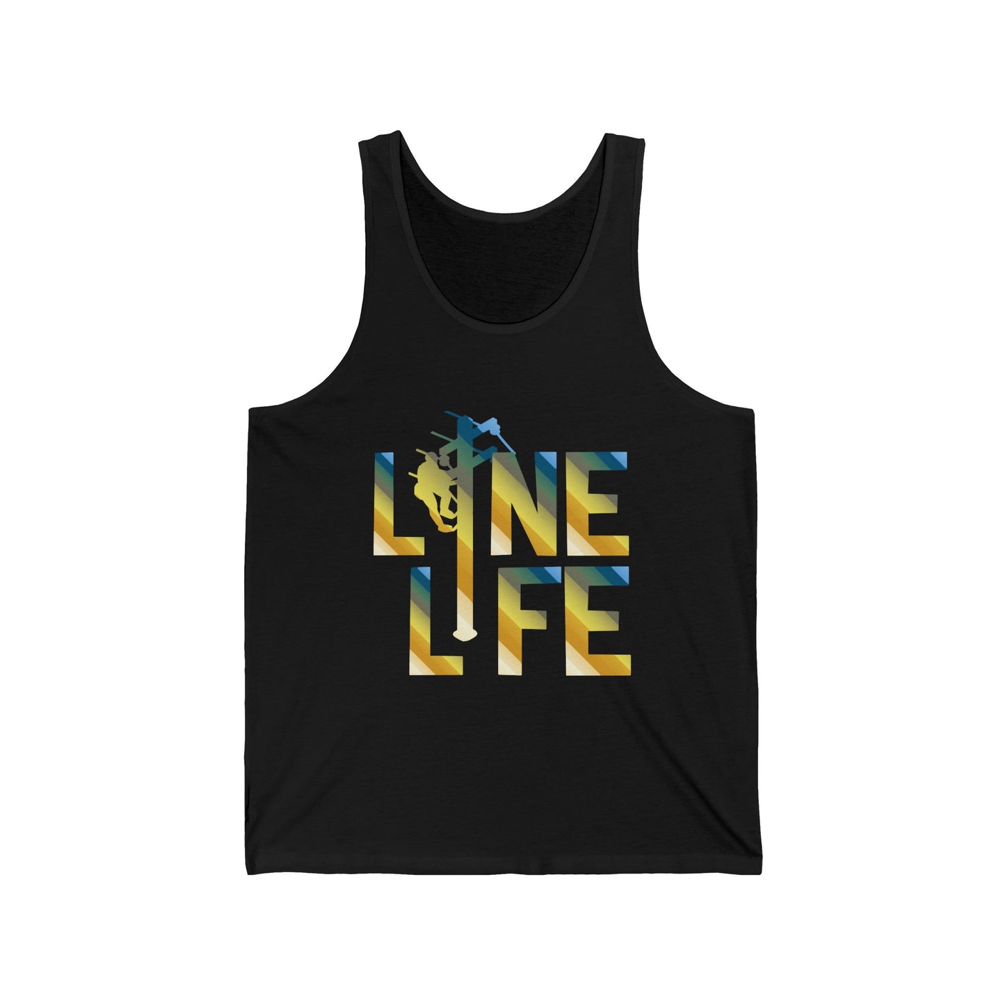 Lineman T-shirt - lineman-life colored chrome