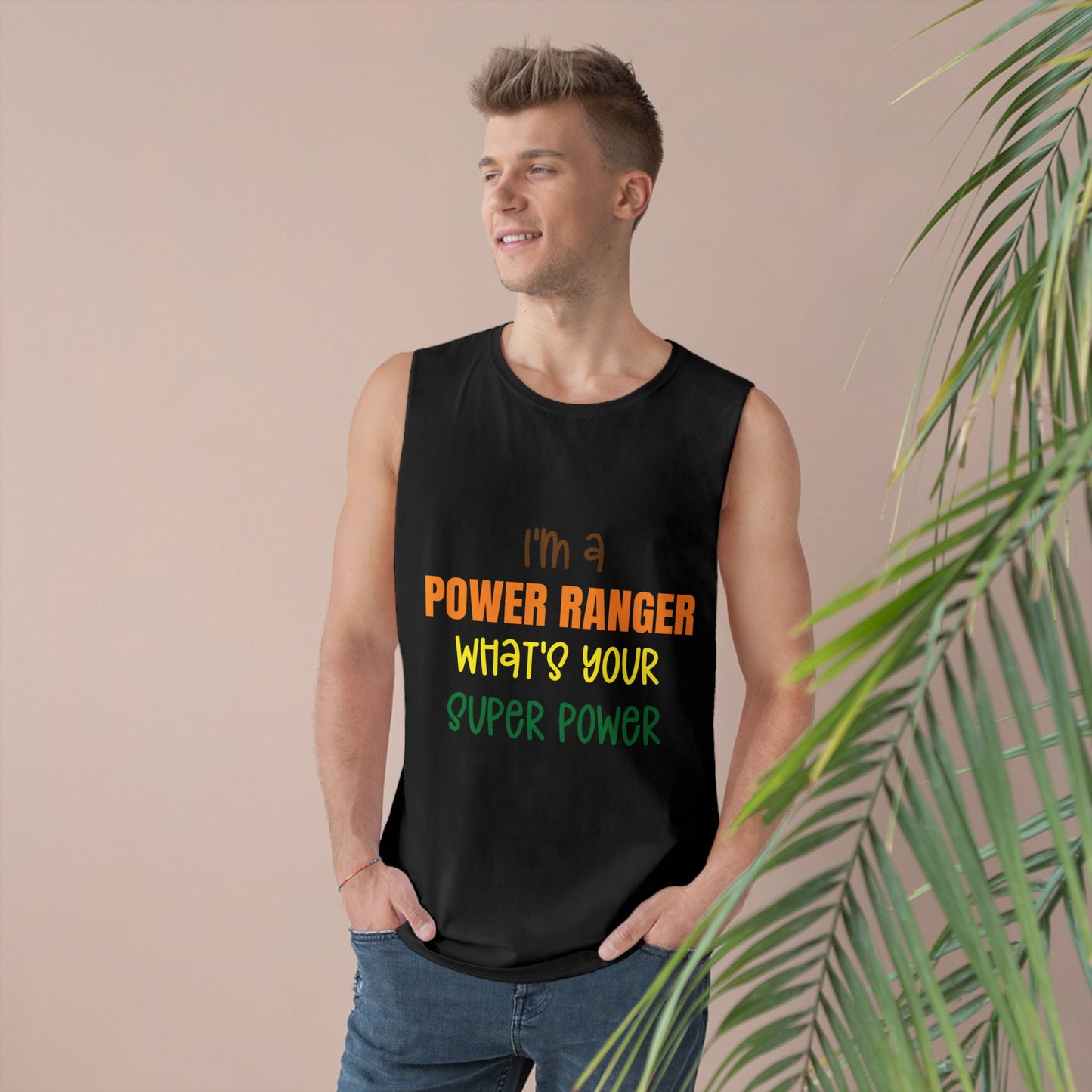Lineman Tank - power ranger super power color