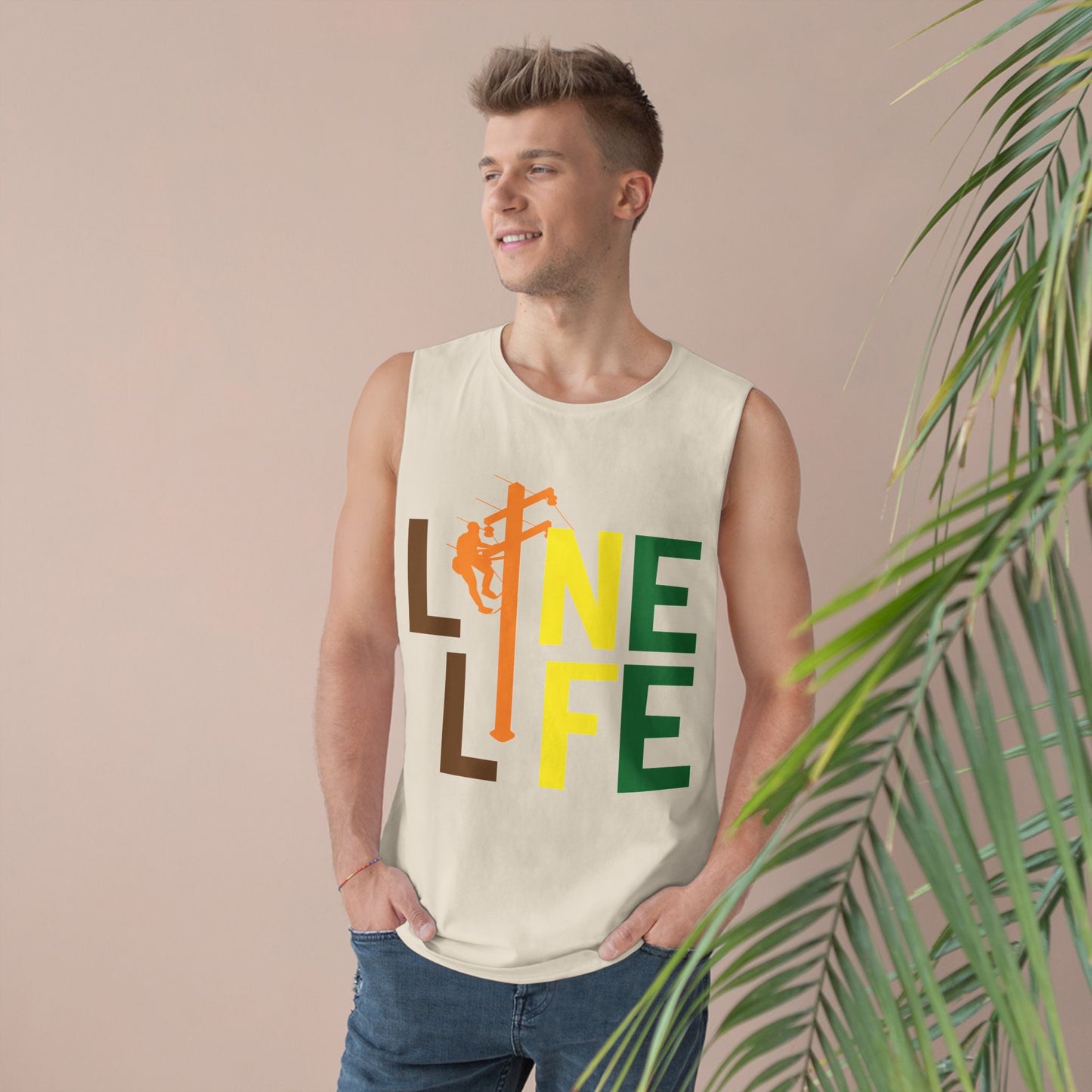 Lineman Tank - lineman-life color