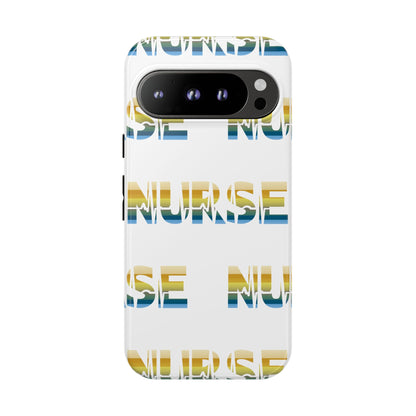 Google Pixel Tough Case - Nurse Pulse - White