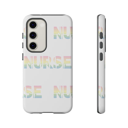 Samsung Tough Case - Nurse Pulse - White