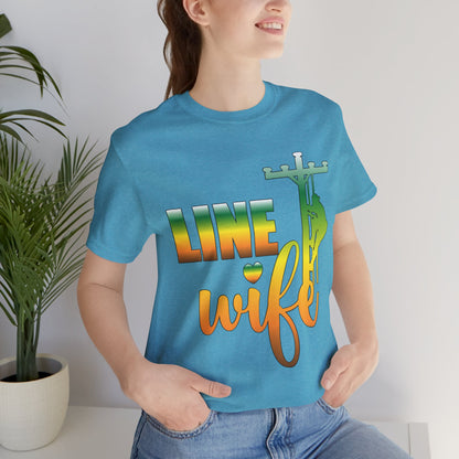 Lineman T-shirt - Line Wife gradient