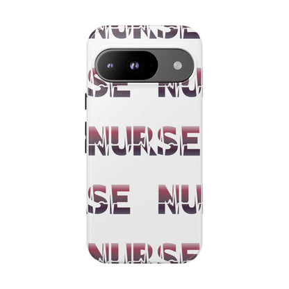 Google Pixel Tough Case - Nurse Pulse - White