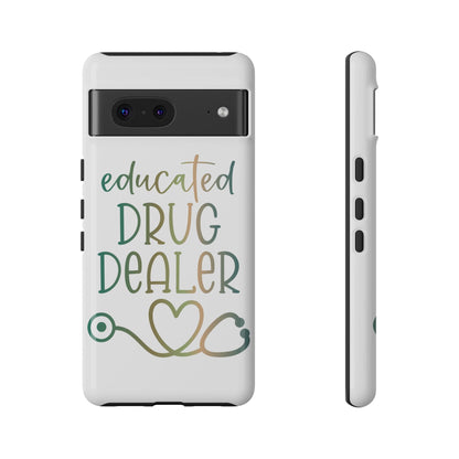 Google Pixel Tough Case - Educated Drug Dealer - White