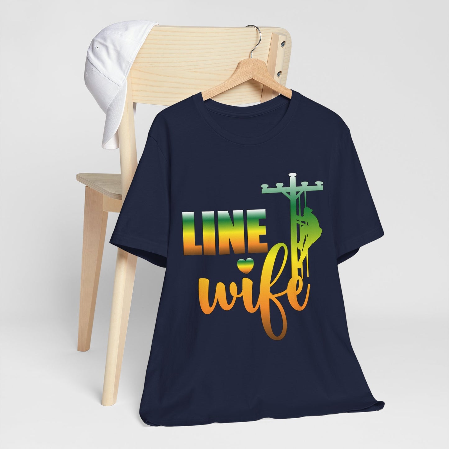 Lineman T-shirt - Line Wife gradient