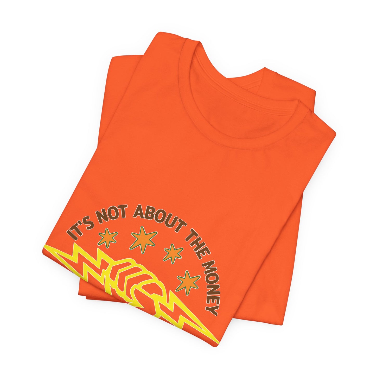 Lineman T-shirt - Its Not About The Money-color