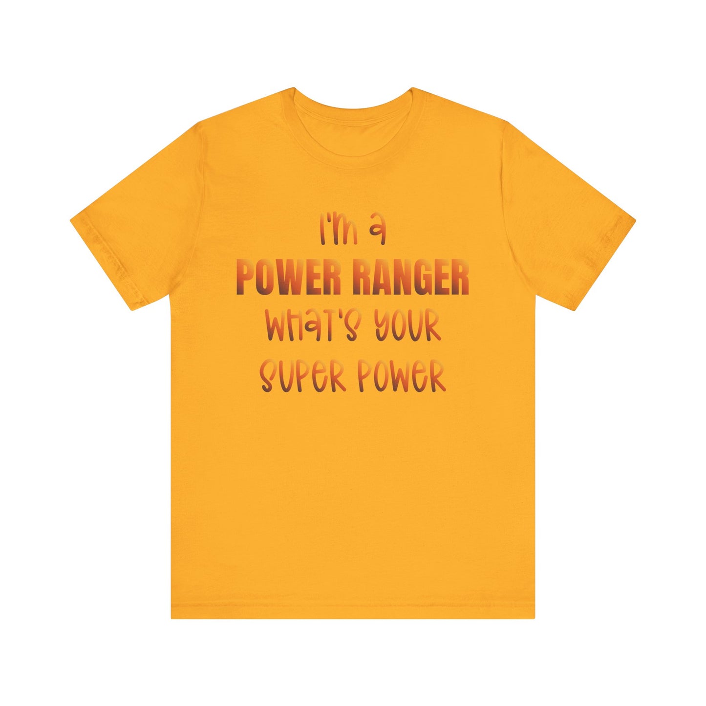 Lineman T-shirt - power ranger super power sky 24