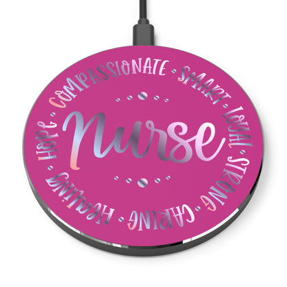 Nurse Circle Wireless Charger | Fast Charging Pad for Healthcare Professionals