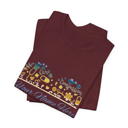 Monogram Heart colored chrome