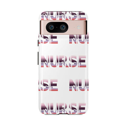 Google Pixel Tough Case - Nurse Pulse - White