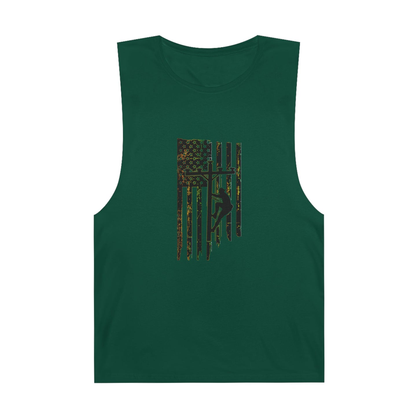 Lineman Tank - Lineman Flag gradient