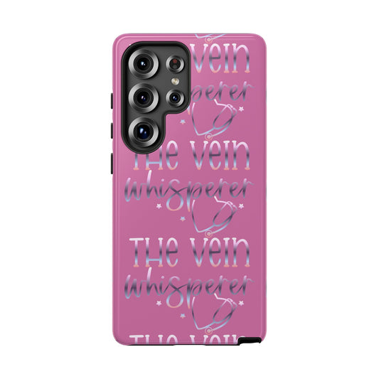 Samsung Galaxy Tough Case - The Vein Whisperer - Light Pink