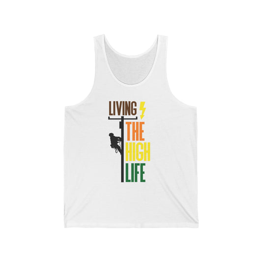 Lineman T-shirt - Living The High Life-color