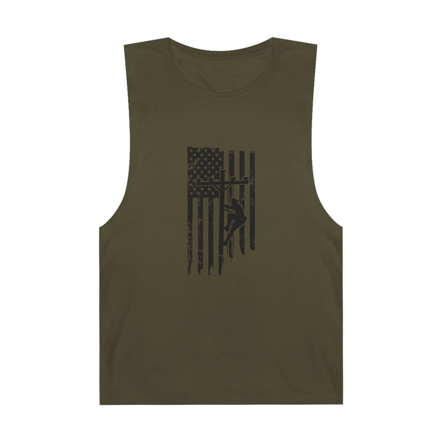 Lineman Tank - Lineman Flag