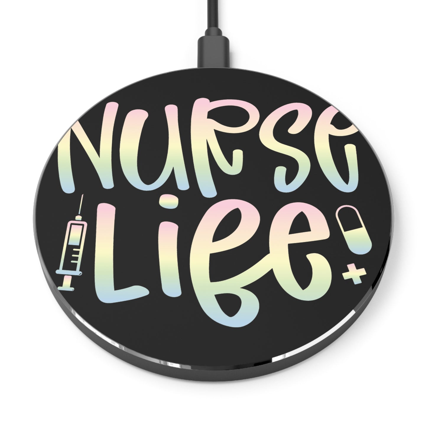 Nurse Life Wireless Charger | Fast Charging Pad for Healthcare Professionals