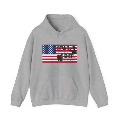 Gildan Stand for the Flag, Kneel for the Fallen Hoodie (Female)