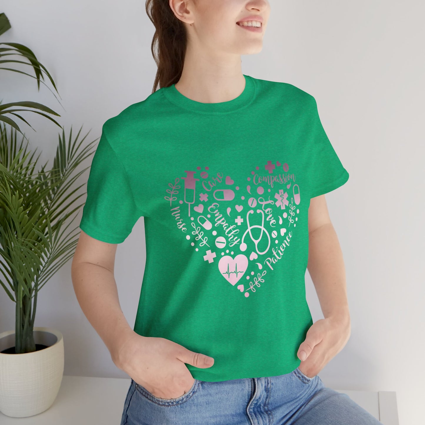 Nurse Heart rose gold