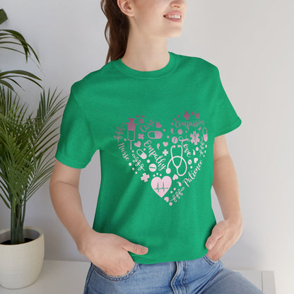 Nurse Heart rose gold