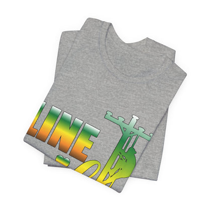 Lineman T-shirt - Line Wife gradient