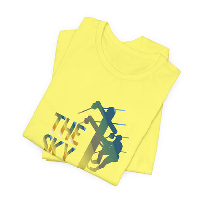 Lineman T-shirt - the-sky-is-the-limit-lineman colored chrome