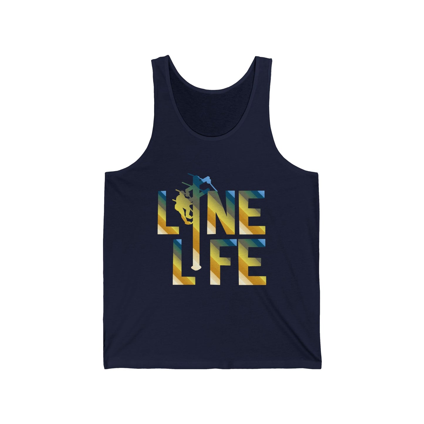 Lineman T-shirt - lineman-life colored chrome