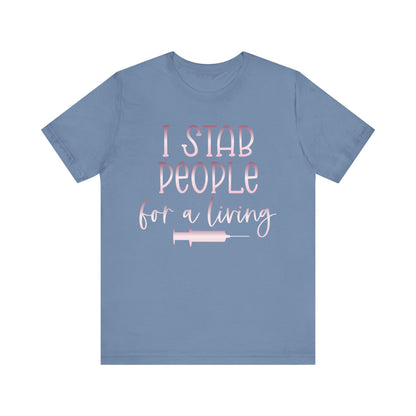 I Stab People For a Living rose gold