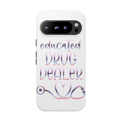 Google Pixel Tough Case - Educated Drug Dealer - White