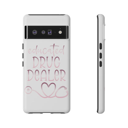 Google Pixel Tough Case - Educated Drug Dealer - White