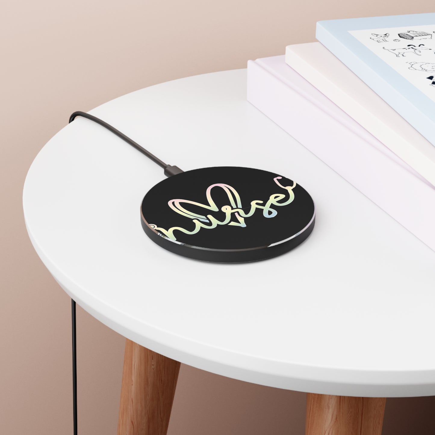 Nurse Stethoscope Wireless Charger | Fast Charging Pad for Healthcare Professionals