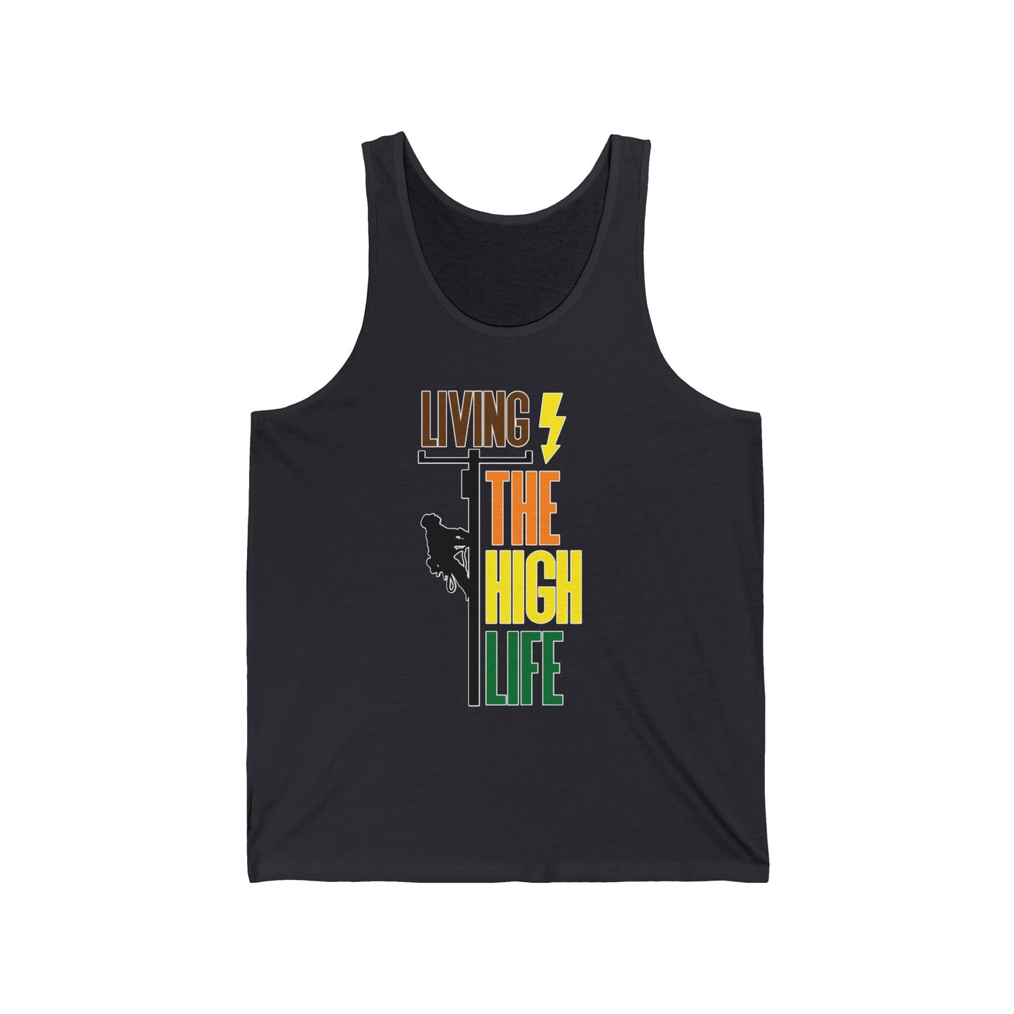Lineman T-shirt - Living The High Life-color