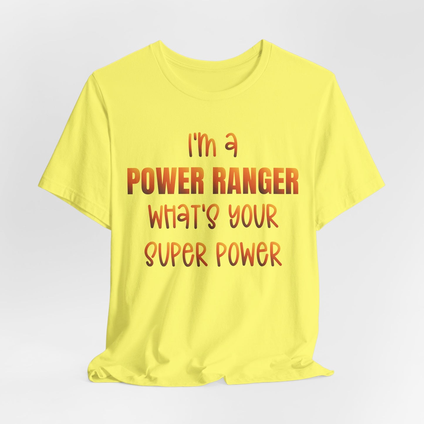 Lineman T-shirt - power ranger super power sky 24