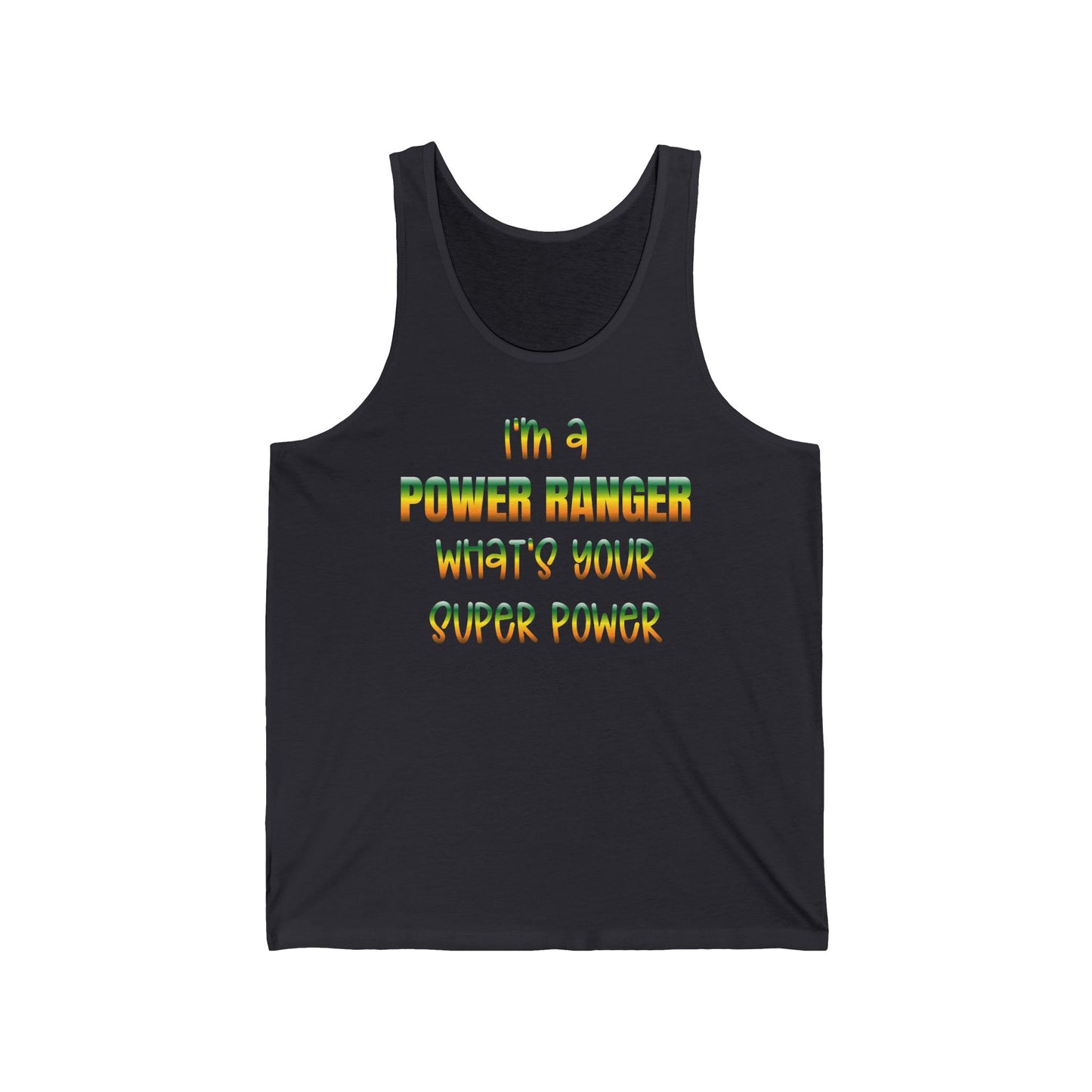 Lineman T-shirt - power ranger super power gradient