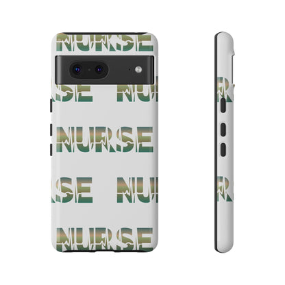 Google Pixel Tough Case - Nurse Pulse - White