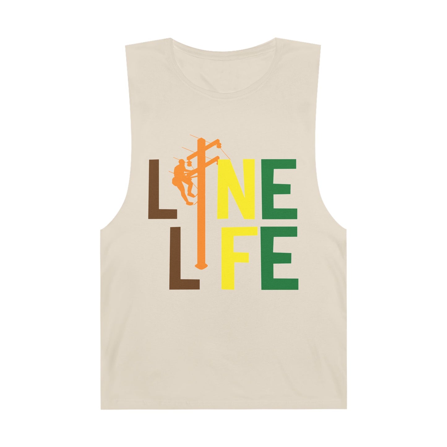 Lineman Tank - lineman-life color