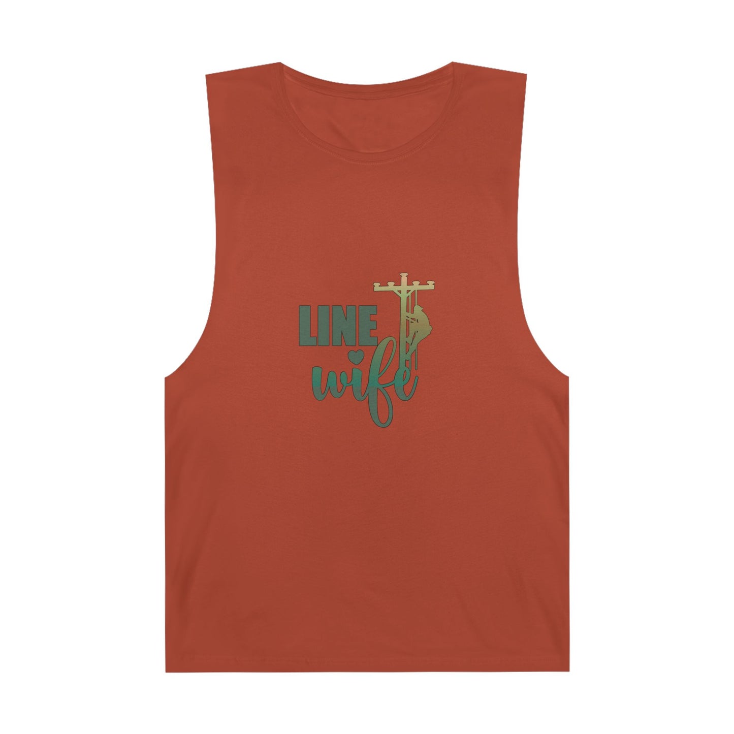 Lineman Tank - Line Wife copper patina