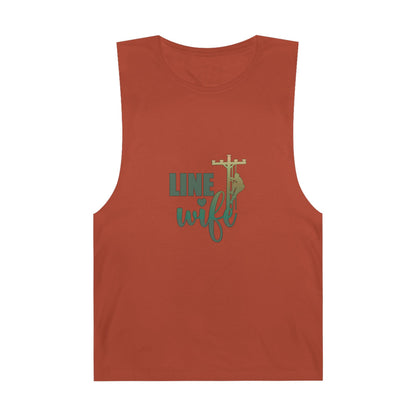 Lineman Tank - Line Wife copper patina