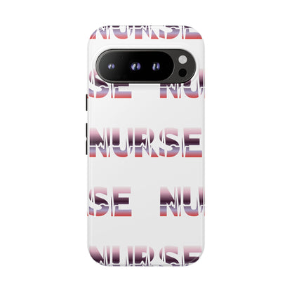 Google Pixel Tough Case - Nurse Pulse - White